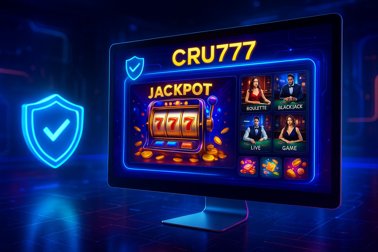 Jogos de cassino online CRU777