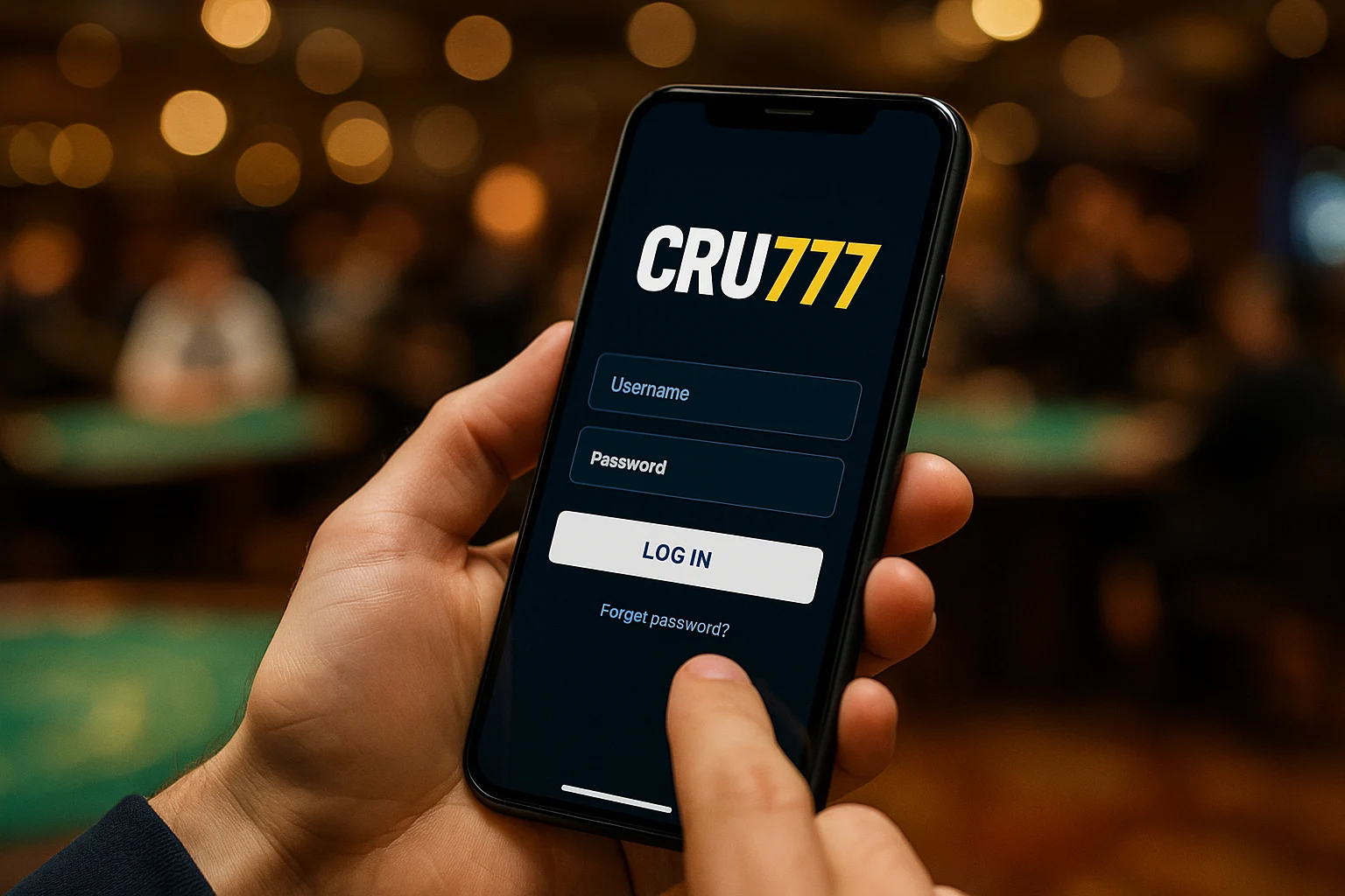 Não Perca tempo, o rRgistro na site CRU777